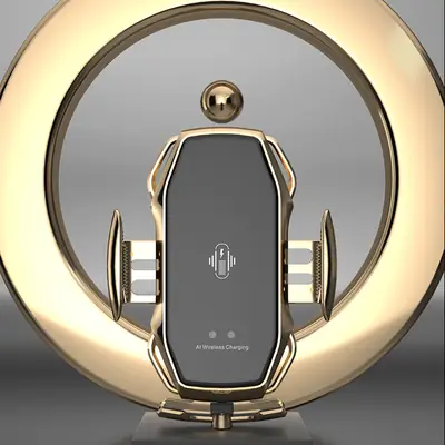 Smart Induction Car Phone Holder 10W Wireless Charging