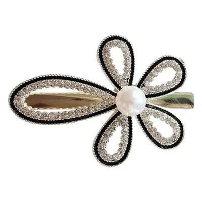 Elegant Bear & Flower Hairpin Set for Women