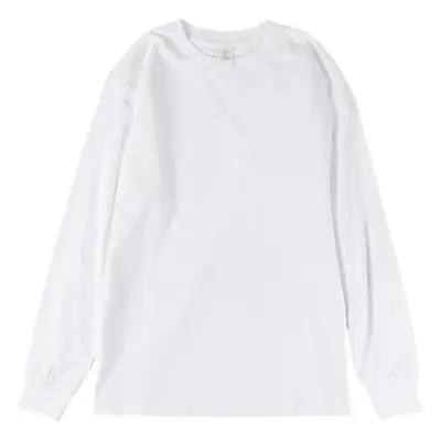 Japanese Heavy Cotton Long Sleeve T-Shirt Black