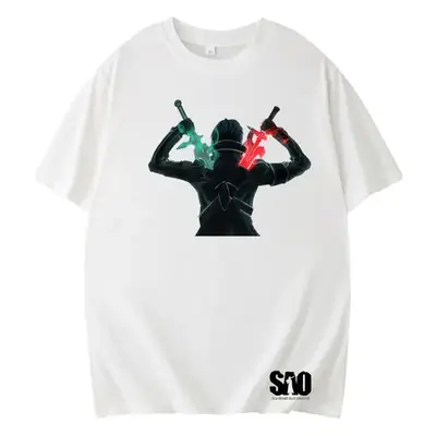 Cross-border Cartoon Sword Shenyu Summer Large Men T-shirt