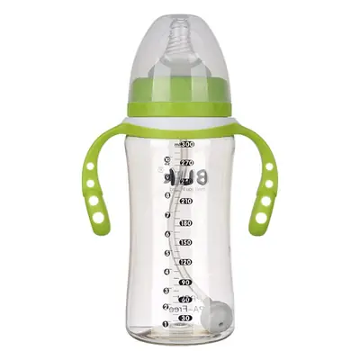 Baby Bottle Ppsu Wide Diameter Newborn Infant Anti-Flatulence Resistant Straw Silicone Spout Water Cup Ppsu Straw Type