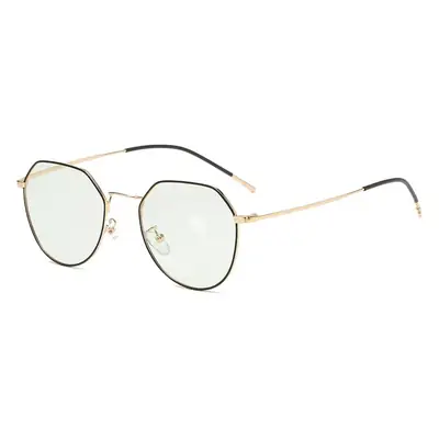 Metal Polygonal Anti-Blue Light Glasses Frame