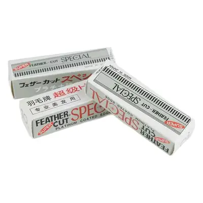 Super Finely Cut Stainless Steel Eyebrow Trimming Blades 100 Pcs