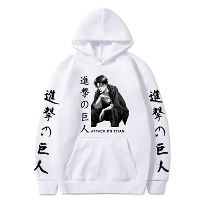 Men's Yellow Attack on Titan Hooded Sweatshirt