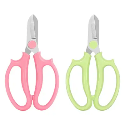 Floriculture Pruning Shears Wide-head Horticultural Shears Household Flower Shears Flower Branch Pruning Plate Planting Tools Flower Flower Arrange Scissors
