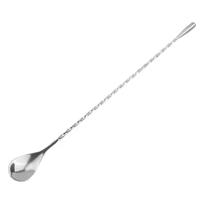 Stainless Steel Lengthened Bar Spoon for Stirring Cocktails