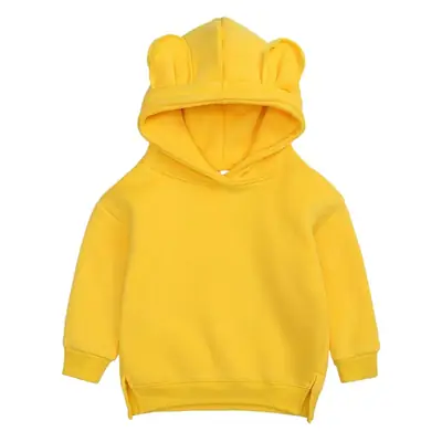 Kids Hooded Fleece Sweatshirt Mint Green Bear Ears