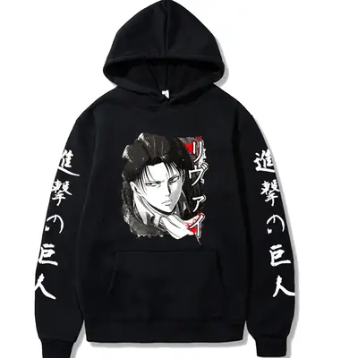 Pink Cross-Brand Attack on Titan Hoodie for Men
