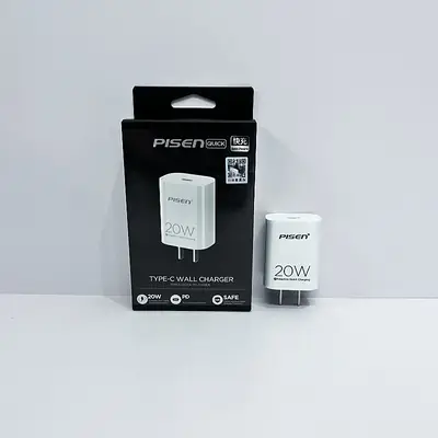 Pishn 20W Fast Charging Mini Charger for iPhone 12+
