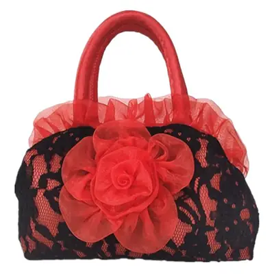 Women's Red Lace Mobile Phone Bag for Gifting
