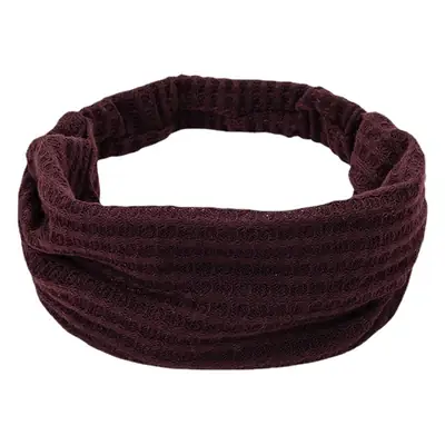 Warm Brown Wool Headscarf for Women 20cm
