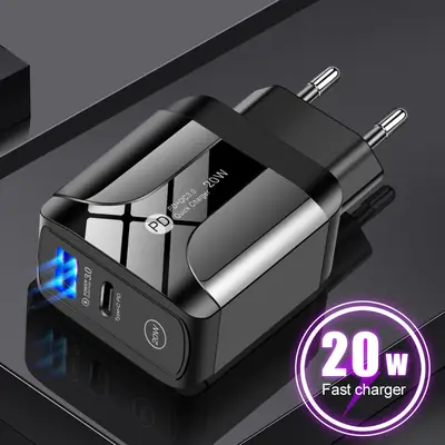 European & US 20W PD20W USB Charger