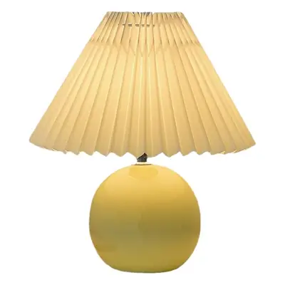 Nordic Pleated Table Lamp Ceramic Fruit Design 27cm
