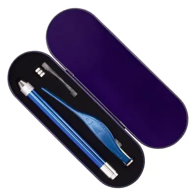 Rose Gold Luminous Ear Spoon Set with Tweezers