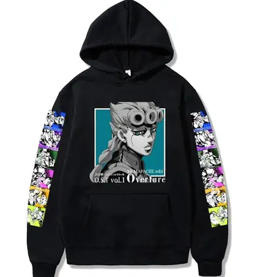 Cross-border JOJO Hooded Sweatshirt Grey Velvet