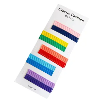 Classic Fashion Korean Hair Clips Candy Color Side Clips