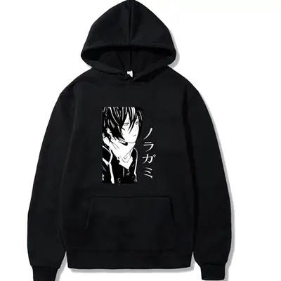 Men Women Red Noragami Yato Hoodie Sweatshirt