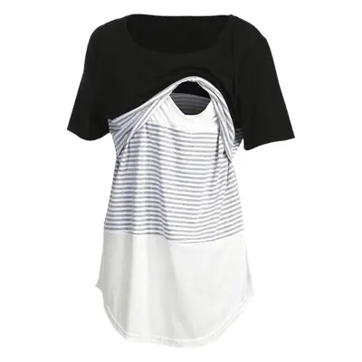Spring 2023 Striped T-Shirt for Women Pregnant