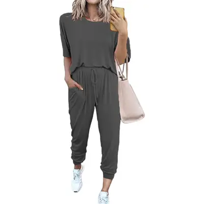 Women Light Yellow Casual Track Suit 2025