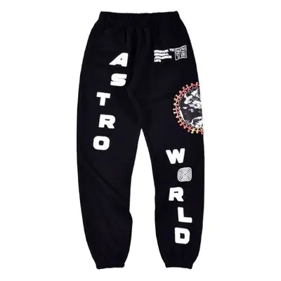 White Boys Sweatpants with "BOB ROY" Print