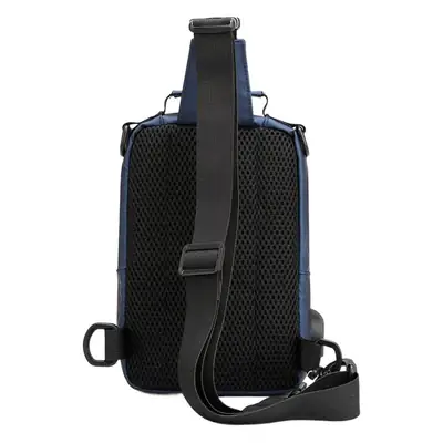 Men's Waterproof Shoulder Messenger Bag Black Multi-Functional