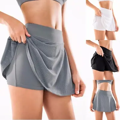 High Waist Anti-Exposure Yoga Shorts for Women