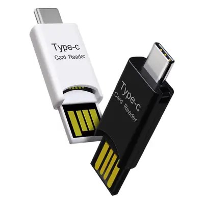Type-C Dual-Purpose Card Reader for Mobile & PC