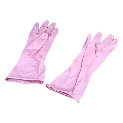 Pink Dunlop Kitchen Cleaning Gloves