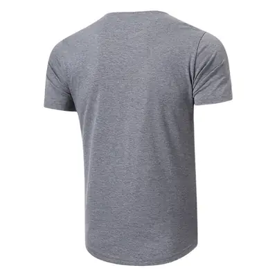 Men's Black Short Sleeve T-Shirt Large Size