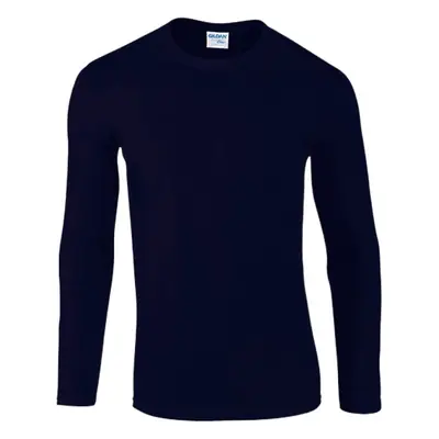 Gildan 76400 Long Sleeve Cotton White T-Shirt