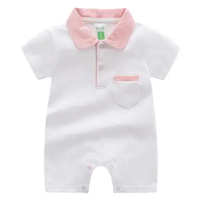 Baby Shorts Set Navy Blue 0-1 Years Summer