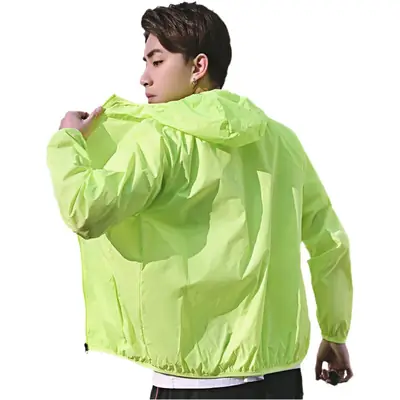 2026 Women's Pink Hooded Shirt with Anti-UV Protection