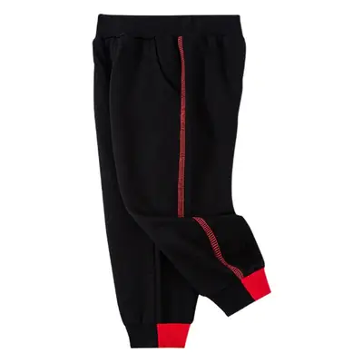 2025 Kids Sweatpants Set Grey Black Pure Cotton Sports Pants