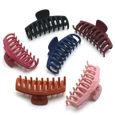 Pink Shark Clip Large Hairpin for Bath Back Head Disc