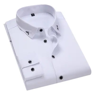 Men's Light Blue Slim Fit Long Sleeve Shirt