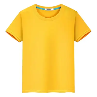 Children Red T-Shirt Logo Set Solid Color