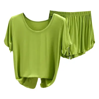 2024 Summer Blue Modal Cotton Women's 2-Piece Set