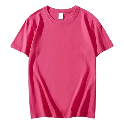 Light Blue 26 Combed Cotton T-Shirt for Men Women