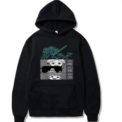 Pink Promised Neverland Hoodie for Men