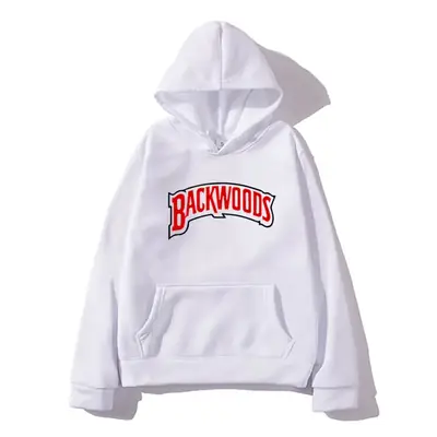 Pink Backwoods Hooded Pullover Sweater for Men Women