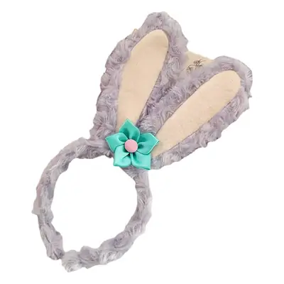 Plush Embroidered Hairband for Girls Winter