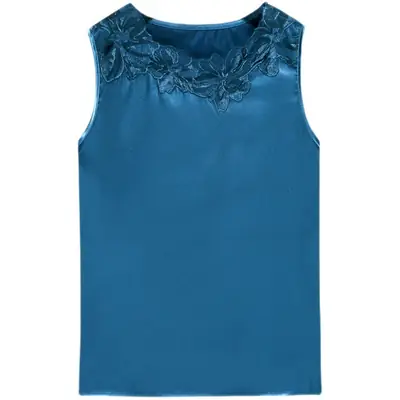Women Lace V Neck Camisole Sleeveless Large