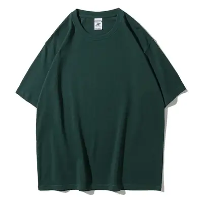 Men's 280g Heavy Blue Crewneck T-Shirt