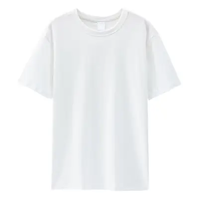 Men Black Cotton T-Shirt 270g Heavyweight