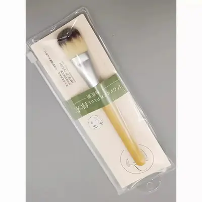 Green Tongue Foundation Brush for Liquid Makeup