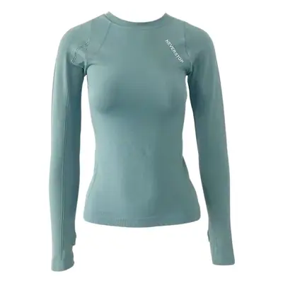 Women's Stretch Tight Yoga Top Long Sleeve Brown