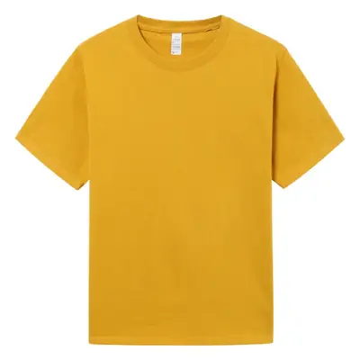 Orange 240g Cotton Crew Neck T-Shirt Unisex