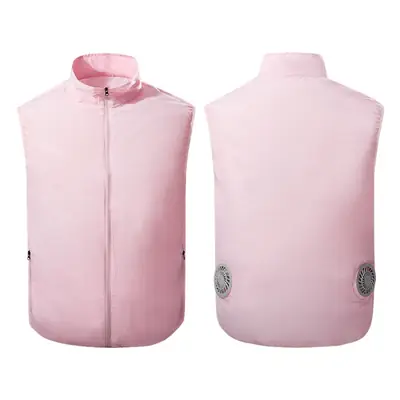 Men's Lightweight Cooling Vest with Fan for Outdoor Use