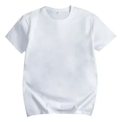 210g American Heavy Combed Cotton Round Neck Bottoming T-Shirt
