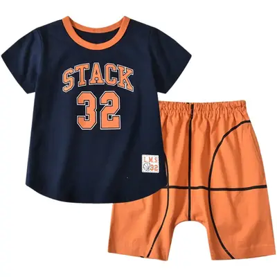 Boys & Girls Cotton Baseball Caddie Suit 90-130 Yards